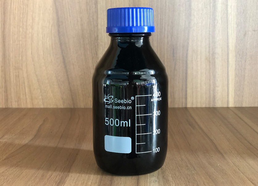 藍(lán)蓋試劑瓶，棕色，500ml